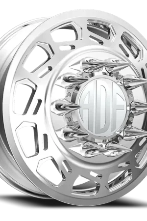 Adf Payload Left Dually Wheel 22x8.25 8x165.1 Polished 144mm. - MINIMUM PURCHASE OF 4 - FREE T-SHIRT INCLUDED! Must Have