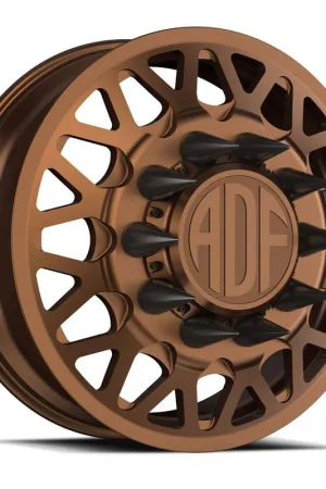 Adf Hot Shot Dually - Wheel 24x8.25 8x165.1 Bronze 144mm - MINIMUM PURCHASE OF 4 - FREE T-SHIRT INCLUDED! Top Rated