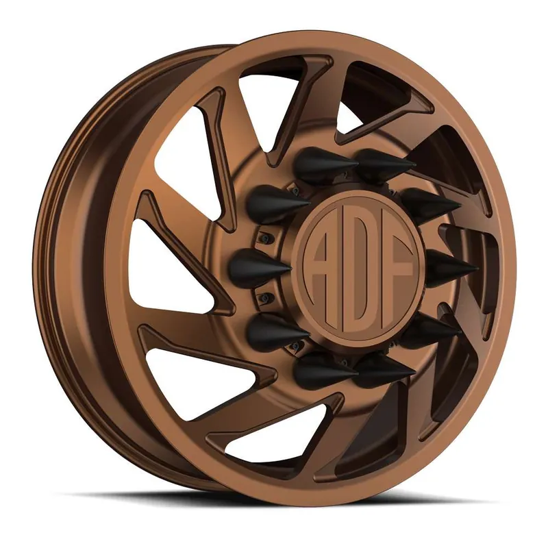 Adf Contractor Left Dually Wheel 28x8.25 8x165.1 Bronze 132mm. - MINIMUM PURCHASE OF 4 - FREE T-SHIRT INCLUDED! Popular