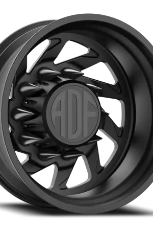 Place Order Adf Contractor Right Dually Wheel 24x8.25 8x200 Satin Black -167mm - MINIMUM PURCHASE OF 4 - FREE T-SHIRT INCLUDED!