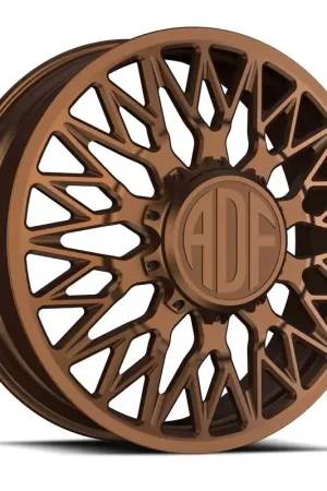 Adf Techno Mesh Dually Wheel 20x8.25 8x165.1 Bronze 144mm - MINIMUM PURCHASE OF 4 - FREE T-SHIRT INCLUDED! Certified
