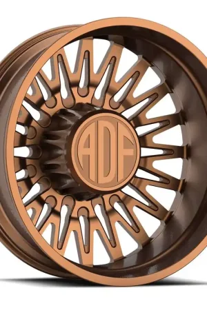 Crafted Adf Bobtail Dually Wheel 20x8.25 8x170 Bronze -167mm - MINIMUM PURCHASE OF 4 - FREE T-SHIRT INCLUDED!