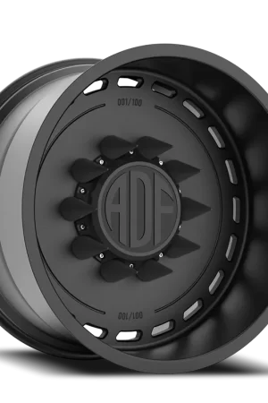 Order Now Adf Ltd Dually Wheel 24x12 8x210 Satin Black -40mm - MINIMUM PURCHASE OF 4 - FREE T-SHIRT INCLUDED!