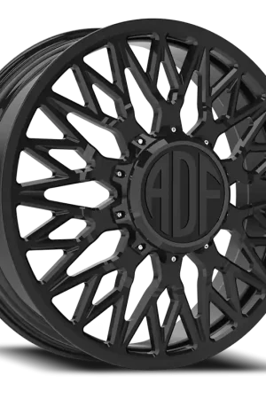 One Day Deal Adf Techno Mesh Dually - Wheel 20x8.25 8x165.1 Gloss Black 144mm - MINIMUM PURCHASE OF 4 - FREE T-SHIRT INCLUDED!