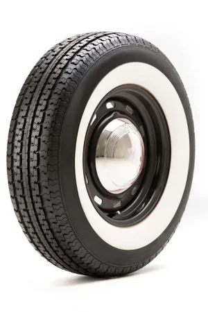 Buy Direct Diamond Back Trailer 2.5" White Wall Tire - 215/75R14 - FREE ROAD HAZARD!