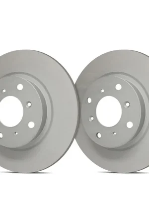 Trusted Brand SP Performance Rear Vented 8 Lug Plain Coated Gray ZRC Brake Rotors PLA P55-057