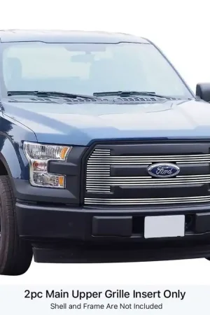 Mega Sale APS Polished Stainless Steel Billet Grille APS GR06FFC11S