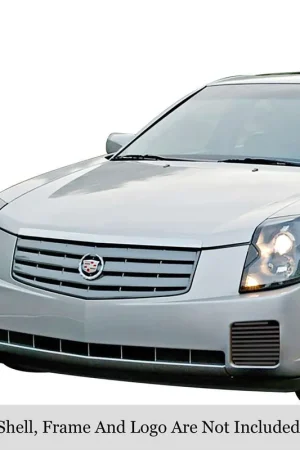 APS Black Stainless Steel Billet Grille APS GR01FEH12J Hot Picks