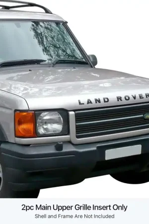 APS Black Stainless Steel Billet Grille APS GR05FFE04J Modern