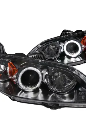 Hot Deal ANZO USA Projector Headlight Set w/Halo ZUKT 121228