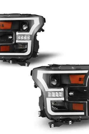 Best Seller Winjet PROJECTOR HEADLIGHTS W-DAYTIME RUNNING (DRL)-BLACK / CLEAR HKMR CHWJ-0427-B