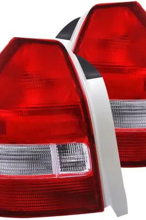 Certified ANZO USA Tail Light Assembly ZUKT 221135