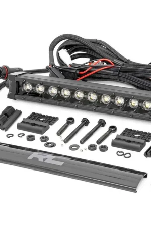Bulk Order Rough Country Polaris 12 Inch LED Bumper Kit - Black Series w. White DRL 19-20 Ranger DHTP 93027