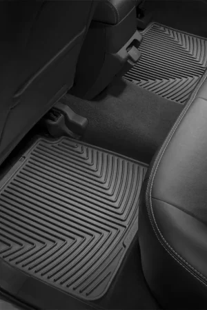 Deal Weathertech All Weather Floor Mats Black Rear BHTJ W578
