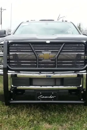 Authentic Frontier Truck Gear 200-21-5007 Grill Guard Black For Silverado 2500