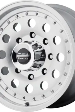 American Racing Wheels Outlaw II AR62 Machined with Clear Coat 16x7 -8mm Offset 8x165.1 (8x6.5) Bulk Order