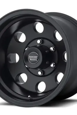 New Arrival American Racing Wheels Baja AR172 Satin Black 16x8 0mm Offset 5x135