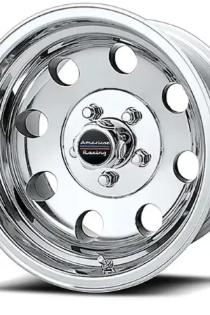 American Racing Wheels Baja AR172 Polished 17x9 -12mm Offset 5x127 (5x5) 2007-2026 Jeep Wrangler / Gladiator Free Shipping