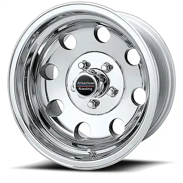 American Racing Wheels Baja AR172 Polished 17x9 -12mm Offset 5x127 (5x5) 2007-2026 Jeep Wrangler / Gladiator Free Shipping