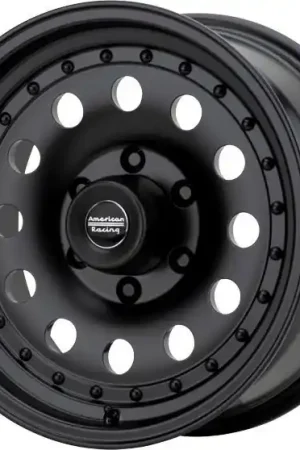 New Release American Racing Wheels Outlaw II AR62 Satin Black 15x7 50mm Offset 5x120.7 (5x4.75)