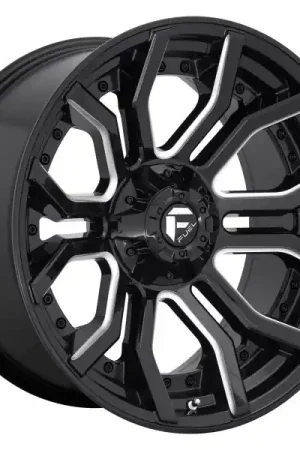 Time-Limited Fuel Offroad Wheels Rage D711 Gloss Black Milled 20x10 -18mm Offset 6x135,6x139.7 (6x5.5)