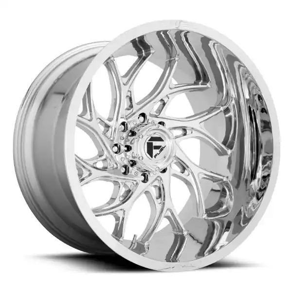 High Quality Fuel Offroad Wheels Runner D740 Chrome 22x10 -18mm Offset 8x180