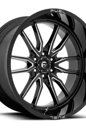 Fuel Offroad Wheels Clash D761 Gloss Black Milled 20x10 -18mm Offset 6x135 Limited Edition