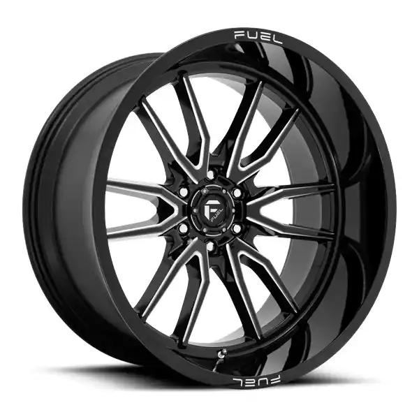 Fuel Offroad Wheels Clash D761 Gloss Black Milled 20x10 -18mm Offset 6x135 Limited Edition