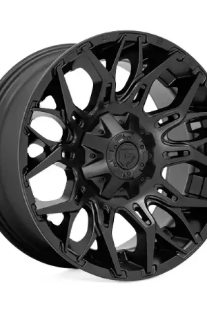Fuel Offroad Wheels Twitch D772 Matte Black 20x10 -18mm Offset 5x114.3 (5x4.5),5x127 (5x5) Worldwide Shipping