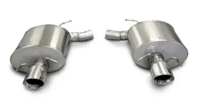Corsa 09-13 Cadillac CTS Sedan V 6.2L V8 Polished Sport Axle-Back Exhaust - 14941 Price Drop