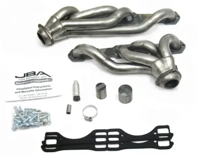 Hot Picks JBA 87-91 Chevrolet Blazer 5.0L/5.7L w/o A.I.R. 1-5/8in Primary Raw 409SS Cat4Ward Header - 1830S-4