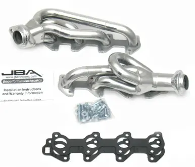 JBA 00-03 Dodge 4.7L PowerTech 1-1/2in Primary Silver Ctd Cat4Ward Header - 1949SJS Fast Shipping