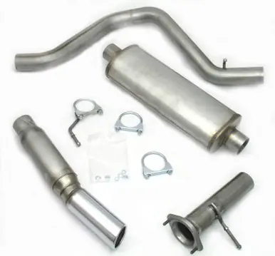 JBA 02-06 Chevrolet Trail Blazer 4.2L 409SS Single Rear Exit Cat-Back Exhaust - 40-3027 Editor’s Pick