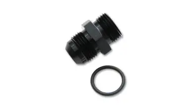 Buy Today Vibrant -8AN Flare to 6AN Straight Cut Thread (9/16-18) w/O-Ring Adapter Fitting - 16830
