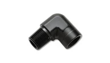 Vibrant 3/8in NPT Female to Male 90 Degree Pipe Adapter Fitting - 11342 Original