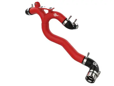 AFE 2018-2020 Kia Stinger 19-22 G70 BladeRunner 3in Aluminum Hot Charge Pipe Red - 46-20508-R Special Offer
