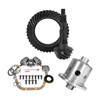Yukon 10.5in Ford 3.73 Rear Ring & Pinion Install Kit 35 Spline Positraction - YGK2143 Top Rated