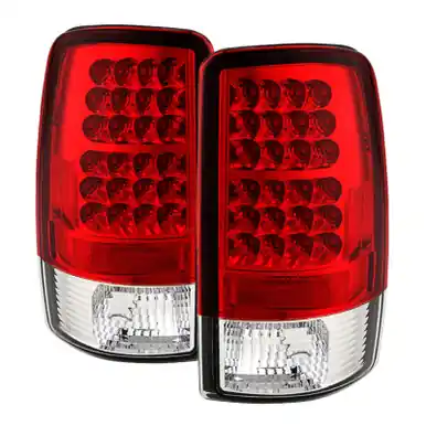 Best Choice Spyder Chevy Suburban/Tahoe 1500/2500 00-06 LED Tail Lights Red Clear ALT-YD-CD00-LED-RC - 5001542