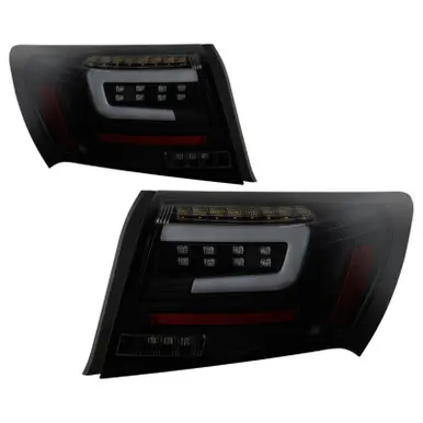 Spyder 08-11 Subaru Impreza WRX 4DR LED Tail Lights - Black Smoke ALT-YD-SI084D-LED-BSM - 5087980 Direct From Manufacturer