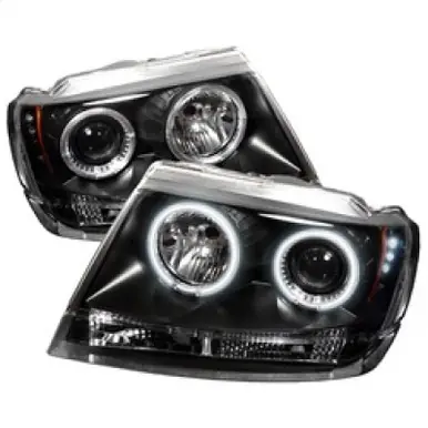Spyder Jeep Grand Cherokee 99-04 Projector Headlights CCFL Halo LED Blk - PRO-YD-JGC99-CCFL-BK - 5011121 Handmade