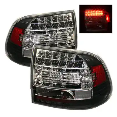 Spyder Porsche Cayenne 03-07 LED Tail Lights Black ALT-YD-PCAY03-LED-BK - 5007063 Don’t Miss Out