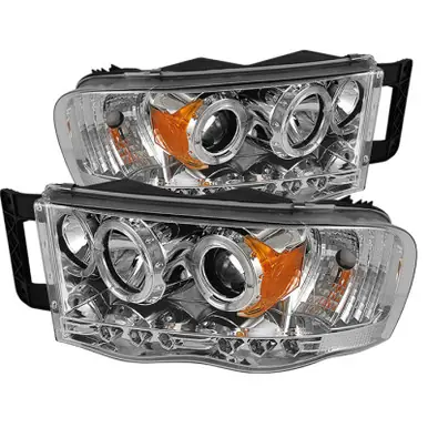 Spyder Dodge Ram 1500 02-05/Ram 2500 03-05 Projector Headlights LED Halo LED Chrm PRO-YD-DR02-HL-C - 5009982 Limited Edition