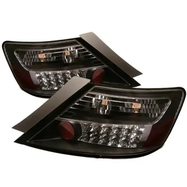 Affordable Spyder Honda Civic 06-08 2Dr LED Tail Lights Black ALT-YD-HC06-2D-LED-BK - 5004499