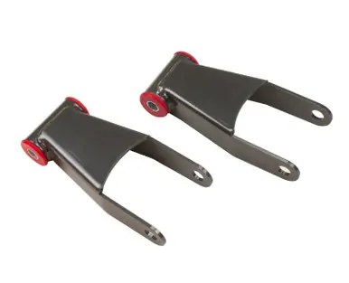 Last Chance MaxTrac 11-18 GM C/K1500HD/2500HD/3500HD 2WD/4WD 2in Rear Lowering Shackles - 411420