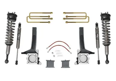 MaxTrac 07- 18 Toyota Tundra 2WD 6in/4in MaxPro Elite Spindle Lift Kit w/FOX Shocks - K886764F Direct From Manufacturer