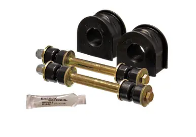 Hot Picks Energy Suspension 99-04 Ford F150 Lightning 2WD 31mm Black Front Sway Bar Bushing Set (Inc E/Links) - 4.5188G