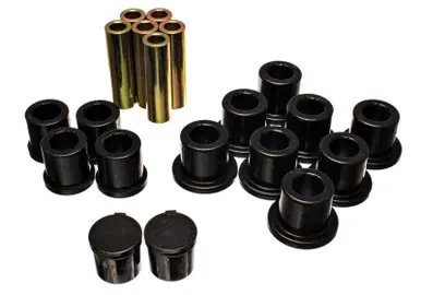 Certified Energy Suspension Rear Spring Bushing Set - Black - 5.2119G
