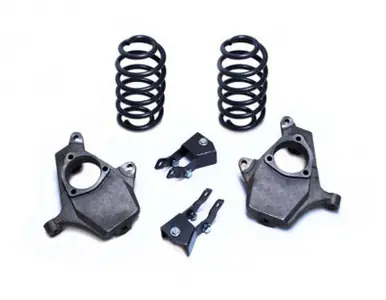 MaxTrac 00-06 GM C/K1500 SUV 2WD/4WD 3in/4in Lowering Spindle Kit - KS331034 Hassle-Free Returns