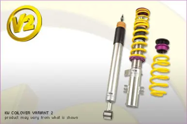 Bargain KW Coilover Kit V2 VW Passat (3C/B6/B7) Wagon; 2WD + Syncro 4WD; all engines w/ DCC - 15280110