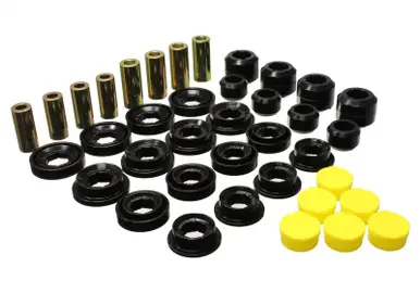 Energy Suspension 03-09 Ram 1500 Pickup 4WD Control Arm Bushing Set - Black - 5.3145G Don’t Miss Out